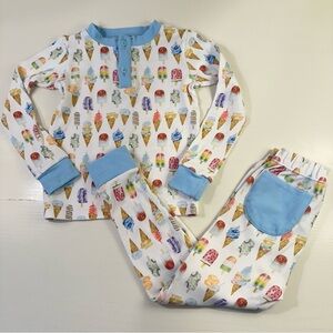 Smockingbird Pima Ice Cream PJs 2T